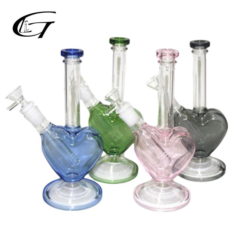 Heart Shape Glass Bong Heart Shape Glass Bong
